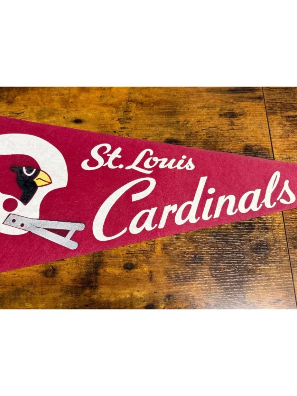 Vintage NFL St. Louis Cardinals pennant